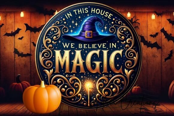 3D Halloween Witch Hat Sublimation