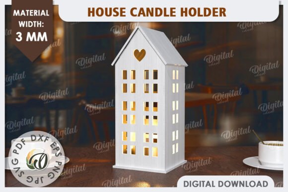 3D House Laser Cut Home Decor Guide