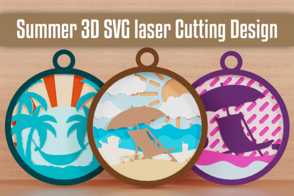 Elevating Digital Craftsmanship: The Strategic Value of Summer SVG Circular 3D Designs