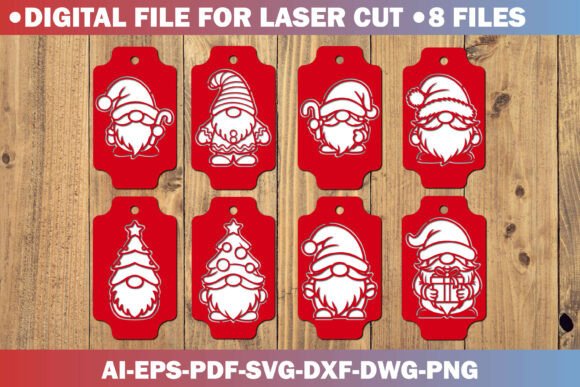 Evaluating 3D Laser Cut Christmas Gift Tags for Precision Crafting