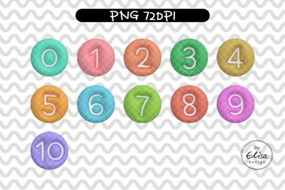 Evaluating the Colorful 3D Round NUMBER Clipart Bundle for Educational and Creative Projects