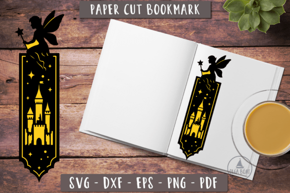 Fairy Bookmarks SVG 3d Fantasy Cutting: Bringing Magic to Your Reading Nook