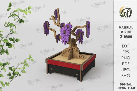 Strategic Design: Leveraging 3D Plant Decor Laser Cut Files for Brand and Space Enhancement