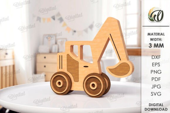Strategic Value of the 3D Kids Car Toy Laser Cut Design for Makers and Educators