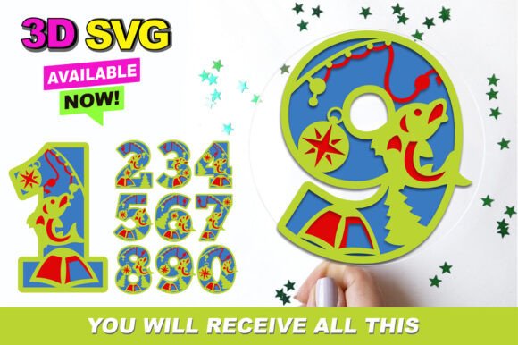 Unlocking Creative Potential with Fishing Numbers 3D SVG Designs