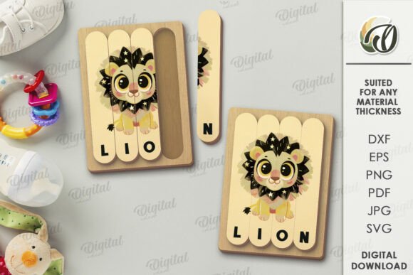Unlocking Creativity with a 3D Kids Montessori Puzzle Laser Cut Design