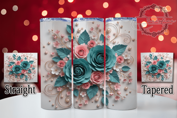 Unlocking Creativity with the 3D Pink Lavender Rose Tumbler Design: A Guide for DIY Enthusiasts